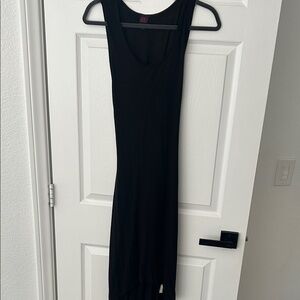 2B Bebe Black High Low Dress